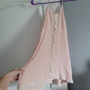 Pink Criss Cross Dress